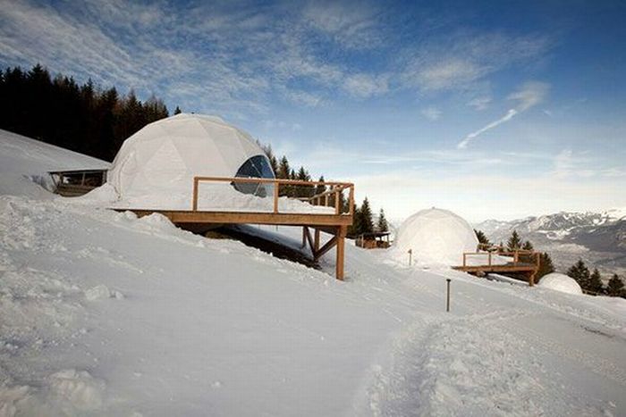 Готель в Альпах (10 фото)