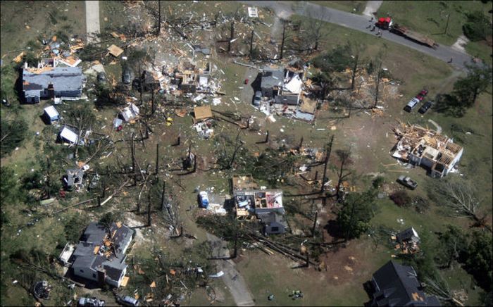 Північна Кароліна після урагану (39 фото)