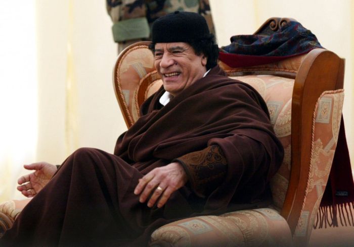 Як змінювався Муаммар Каддафі (24 фото)