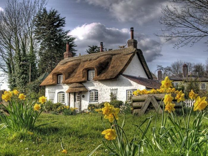 Будиночки у провінції Англії (55 фото)