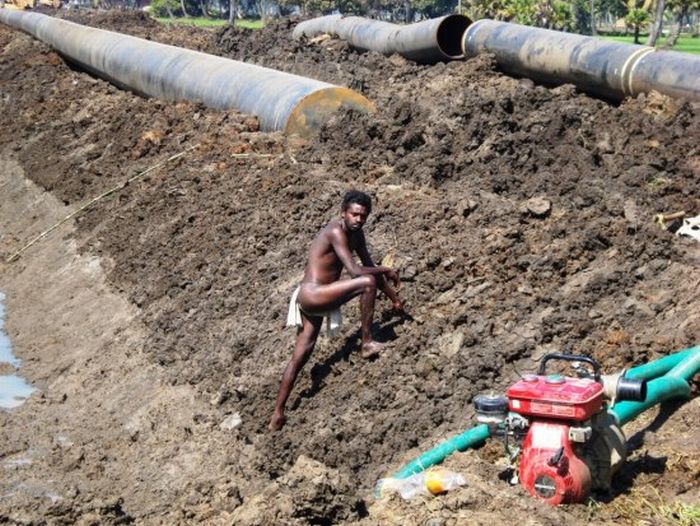 Будівництво газопроводу в Індії (37 фото)