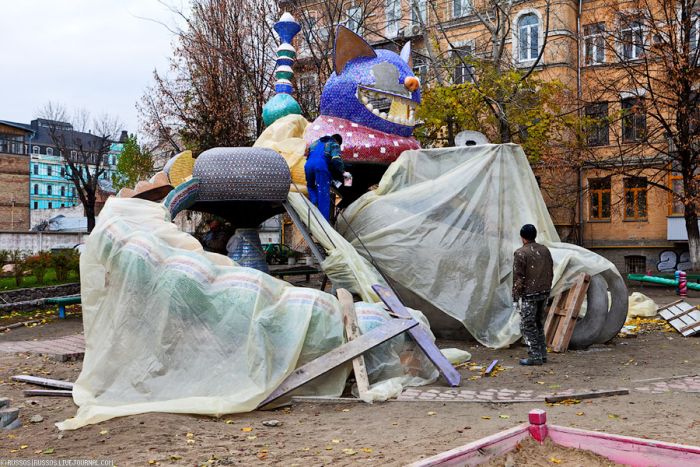Дитячий парк у Києві (26 фото)