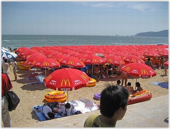 Пляж в Південній Кореї (12 фото)