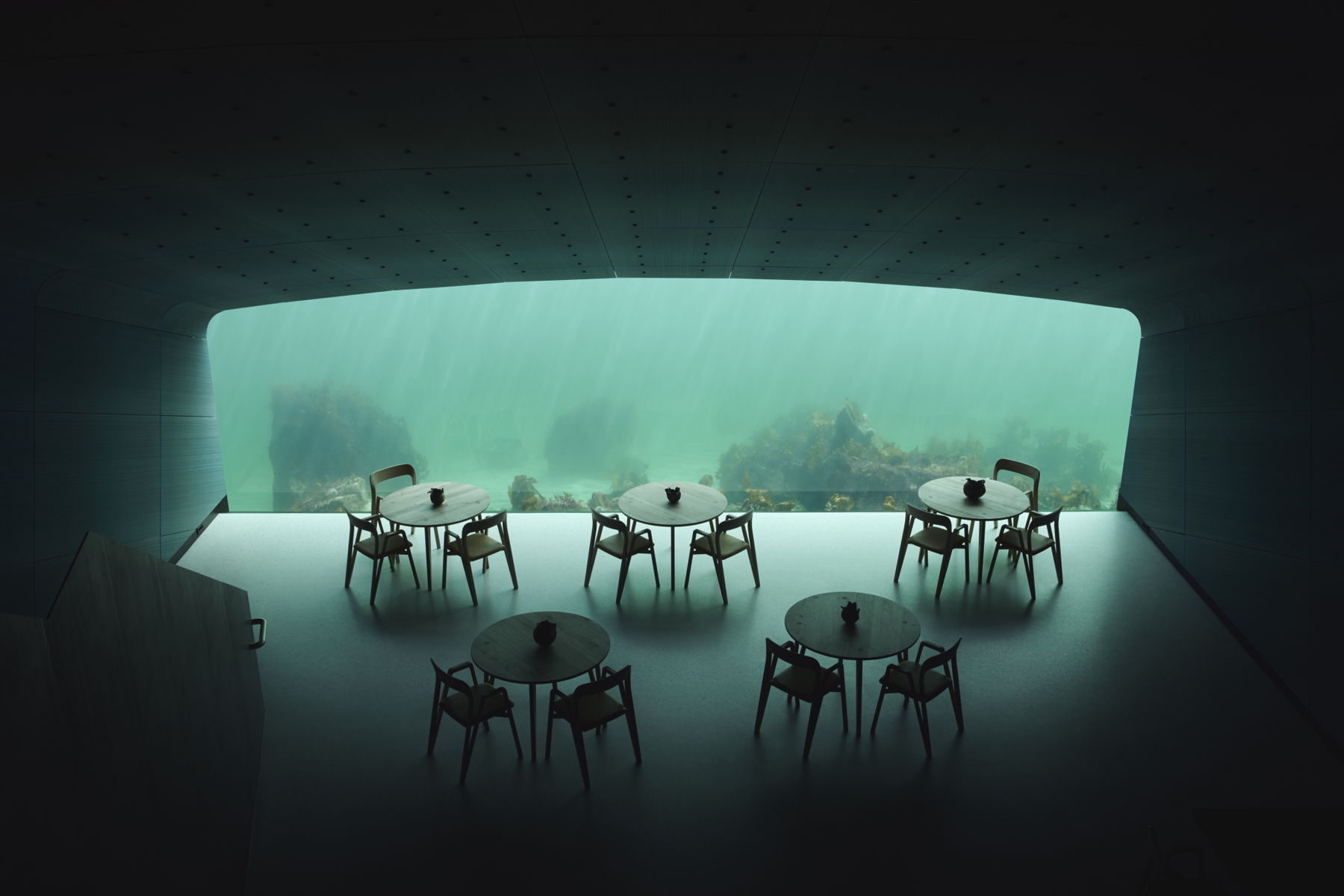 Under — первый в Европе подводный ресторан 