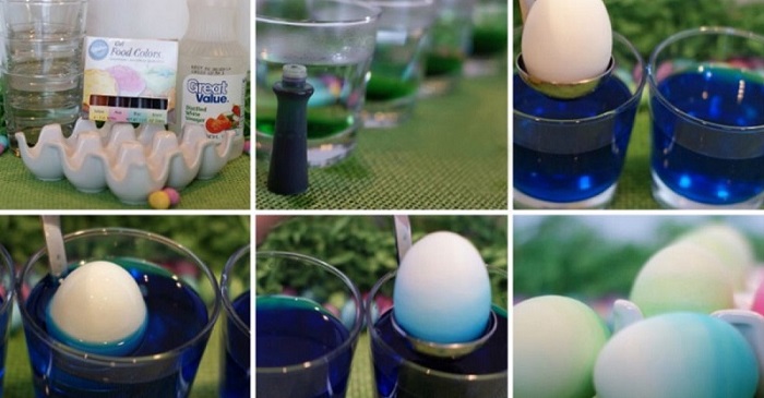 Как украсить яйца на Пасху необычным способом вдохновение