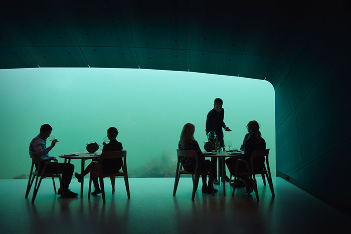 Подводный ресторан в Норвегии авиатур