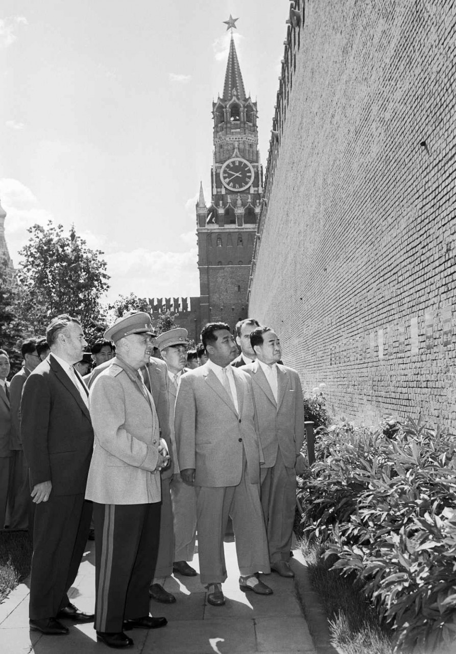 Генсек Рабочей партии Кореи Ким Ир Сен в Москве. 1961 г Ким Ир Сен