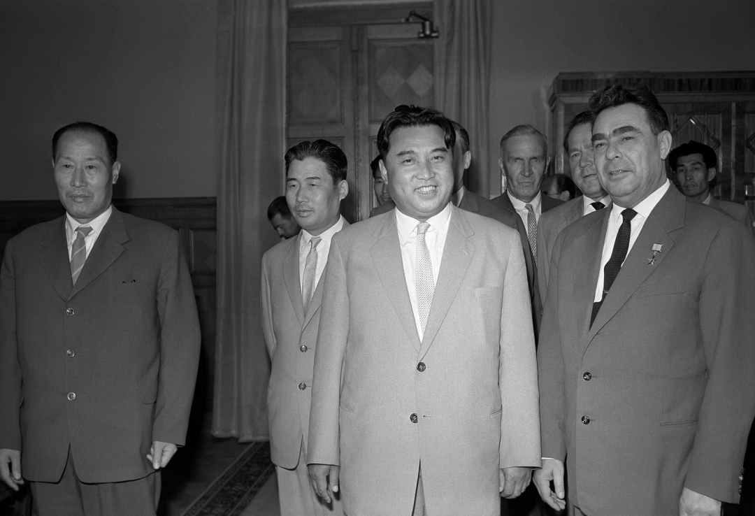 Генсек Рабочей партии Кореи Ким Ир Сен в Москве. 1961 г Ким Ир Сен