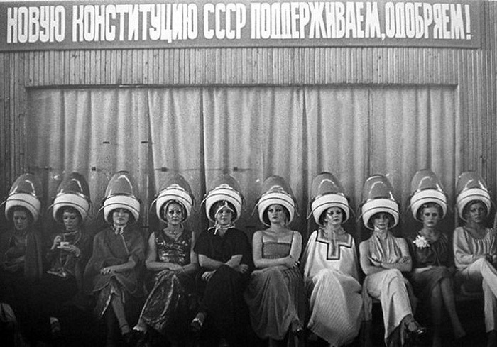 Модные прически в СССР 