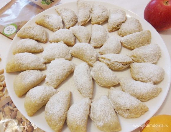Греческие яблочные пирожки «Милопитакья» еда,пища,рецепты, выпечка