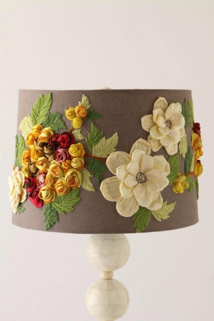 Красивая настольная лампа своими руками из подручных материалов декор интерьера