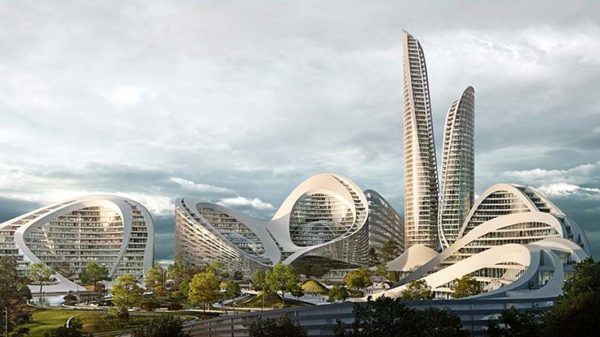 Бюро Zaha Hadid Architects построит новый урбанистический район на 460 Га в Москве архитектура, Архитектура