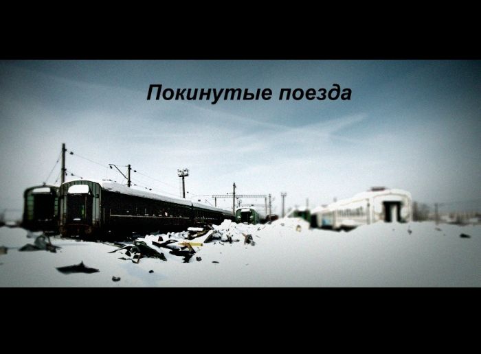 Покинуті поїзди (34 фото)