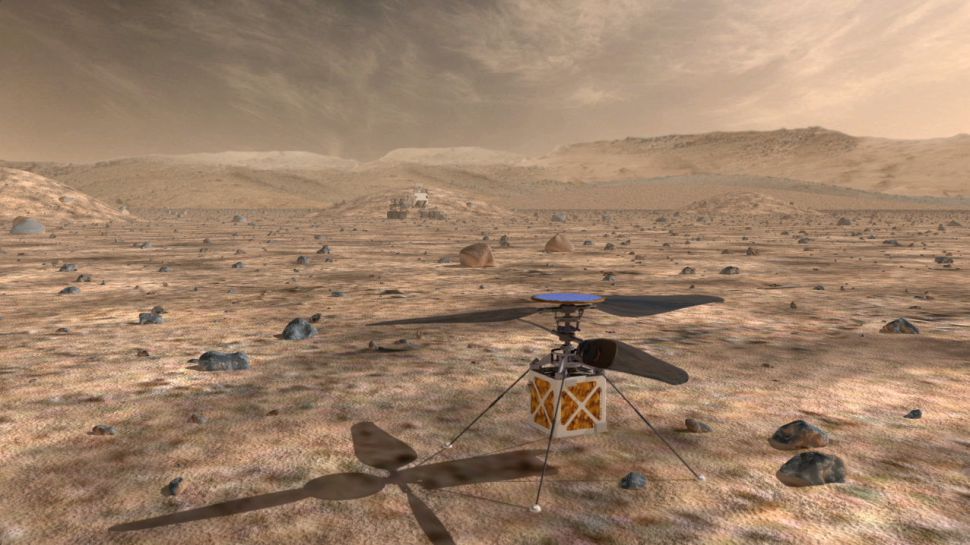 Вертолет Mars может стать новым способом исследования планет Космос, Космос