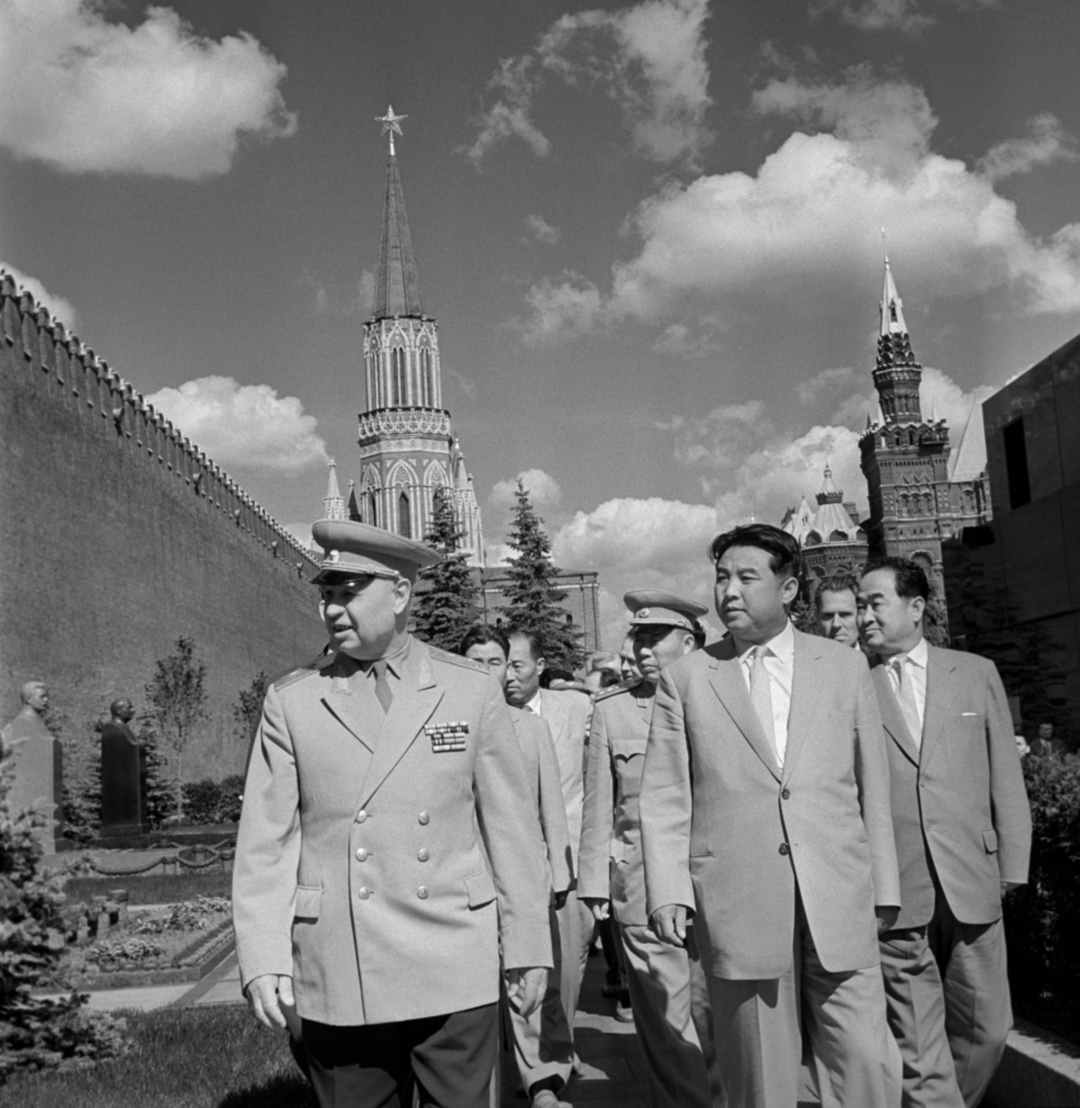 Генсек Рабочей партии Кореи Ким Ир Сен в Москве. 1961 г Ким Ир Сен
