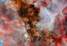 Хаббл знімає народження зірок у сусідній галактиці