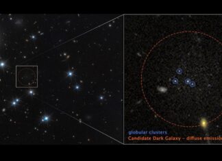 Astronomové objevili galaxii skládající se z 99 % z temné hmoty