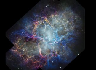 Hubble conferma che la Nebulosa del Granchio è ancora in espansione dopo 1.000 anni