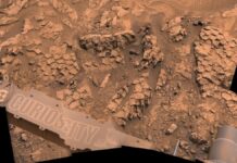 Марсіанська «луска дракона»: Curiosity виявив великі полігональні структури